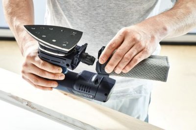 FESTOOL 201520 Akumulátorová delta-brúska DTSC 400 Li 3,1-Set, 18 V