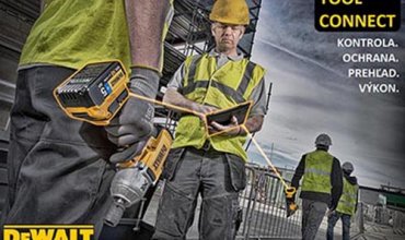 Náradie DEWALT s aplikáciou Tool Connect