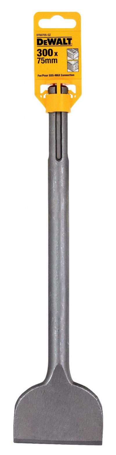 DeWALT DT60705 Sekáč SDS-max plochý 75 x 300 mm