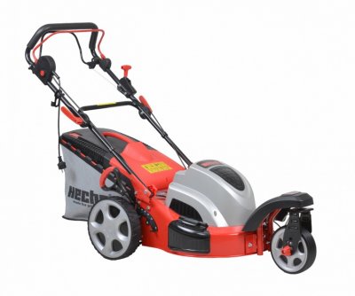 HECHT1863S Trojkolesová elektrická kosačka 5 v 1 s pojazdom 1800 W, 60 l