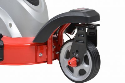 HECHT1863S Trojkolesová elektrická kosačka 5 v 1 s pojazdom 1800 W, 60 l