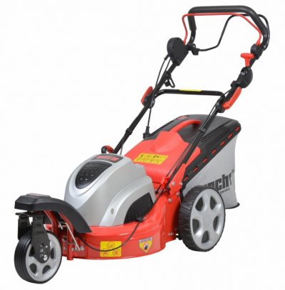 HECHT1863S Trojkolesová elektrická kosačka 5 v 1 s pojazdom 1800 W, 60 l