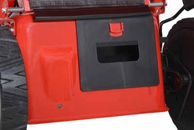 HECHT1863S Trojkolesová elektrická kosačka 5 v 1 s pojazdom 1800 W, 60 l