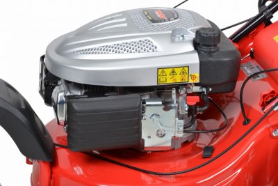 HECHT5533SW Trojkolesová benzínová kosačka 5 v 1 s pojazdom 173 cm3, 60 l
