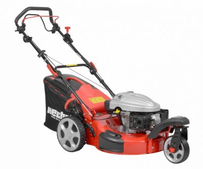 HECHT5533SW Trojkolesová benzínová kosačka 5 v 1 s pojazdom 173 cm3, 60 l