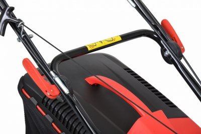 HECHT5533SW Trojkolesová benzínová kosačka 5 v 1 s pojazdom 173 cm3, 60 l