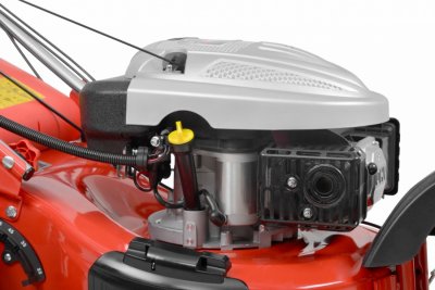 HECHT5543SXE Trojkolesová motorová kosačka  5 v 1 s pojazdom a ľahkým štartom, 173 cm3, 60 l