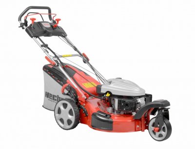 HECHT5543SXE Trojkolesová motorová kosačka  5 v 1 s pojazdom a ľahkým štartom, 173 cm3, 60 l