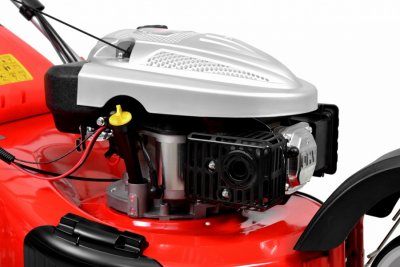 HECHT5563SXE Trojkolesová benzínová kosačka 5 v 1 s pojazdom 173 cm3, 60 l