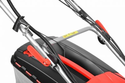HECHT5563SXE Trojkolesová benzínová kosačka 5 v 1 s pojazdom 173 cm3, 60 l