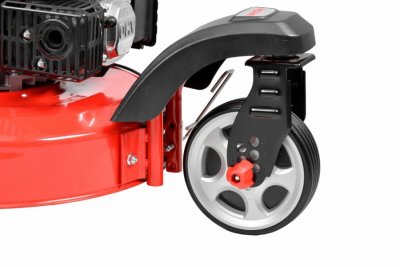 HECHT5563SXE Trojkolesová benzínová kosačka 5 v 1 s pojazdom 173 cm3, 60 l