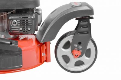 HECHT5433SW Trojkolesová motorová kosačka 5 v 1 s pojazdom 98,5 cm3 , 50 l