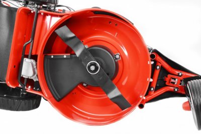 HECHT5483SW5IN1 Trojkolesová motorová kosačka 5 v 1 s pojazdom 135 cm3, 60 l
