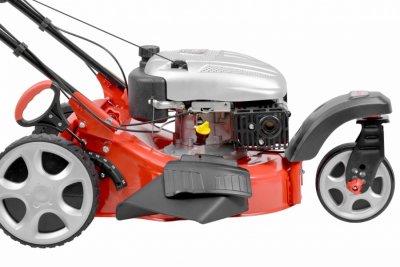 HECHT5483SWE5IN1 Trojkolesová motorová kosačka 5 v 1 s pojazdom a ľahkým štartom 135 cm3, 60 l