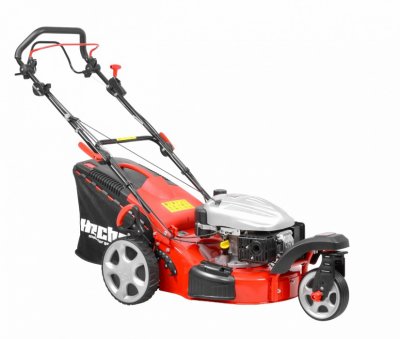 HECHT5483SWE5IN1 Trojkolesová motorová kosačka 5 v 1 s pojazdom a ľahkým štartom 135 cm3, 60 l