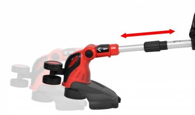 HECHT5020 Aku vyžínač 20 V, 25 cm