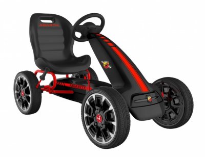 HECHT ABARTH BLACK Šliapacia motokára