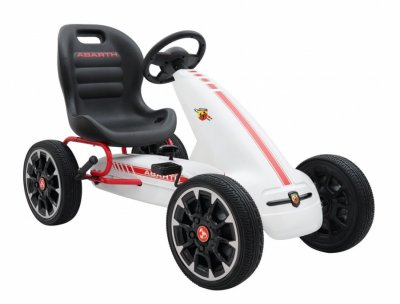 HECHT ABARTH WHITE Šliapacia motokára