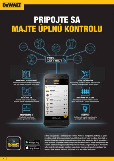 DeWALT DCE040 Tool Connect adaptér