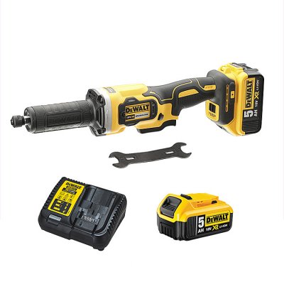 DeWALT DCG426P2 Aku priama brúska 18 V, 5 Ah