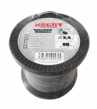 HECHT10309024 Struna guľatá 2,4 mm x 90 m