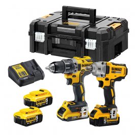 DeWALT DCK2077P2T Kombinovaná súprava 18 V - vŕtačka + rázový uťahovač