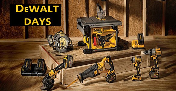 11. - 12. 9. 2018 DEWALT DAYS