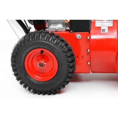 HECHT 9661 Snehová fréza dvojstupňová benzínová s pojazdom, 61 cm