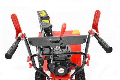 HECHT 9661 Snehová fréza dvojstupňová benzínová s pojazdom, 61 cm