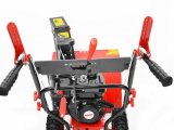 HECHT 9661 Snehová fréza dvojstupňová benzínová s pojazdom, 61 cm