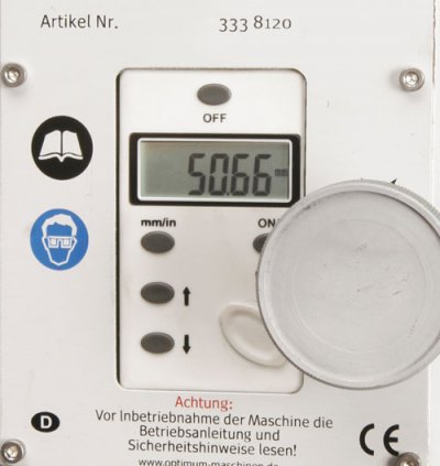 OPTIMUM Stolná frézka OPTImill BF 20 Vario