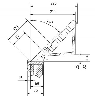 Metallkraft® Ručná ohýbačka plechu FSBM 1020-25 E
