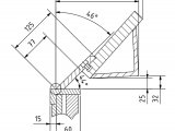 Metallkraft® Ručná ohýbačka plechu FSBM 1270-20 E