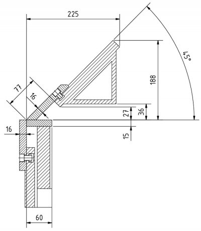 Metallkraft® Ručná ohýbačka plechu FSBM 1020-20 S2