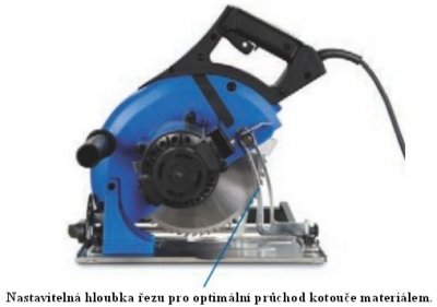 Metallkraft® Ručná kotúčová píla na kov HKS 320