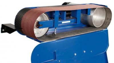 Metallkraft® Pásová brúska na kov MBSM 75-200-2