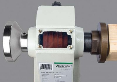 Holzstar® Sústruh na drevo DB 450