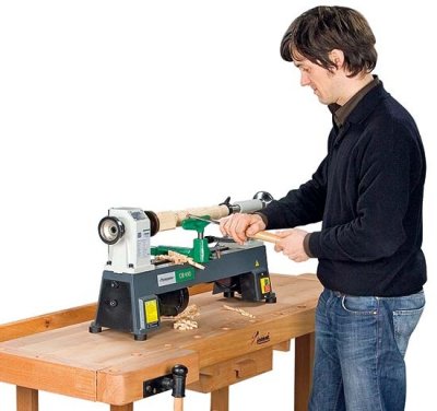 Holzstar® Sústruh na drevo DB 450