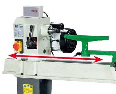 Holzstar® Sústruh na drevo DB 1100