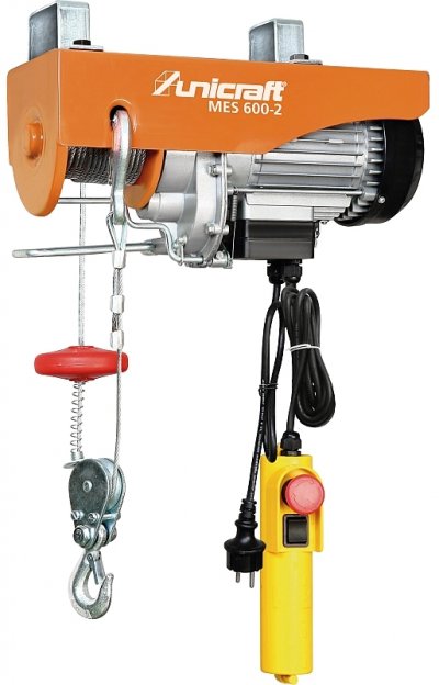 Unicraft® Elektrický lanový kladkostroj MES 600-2 H