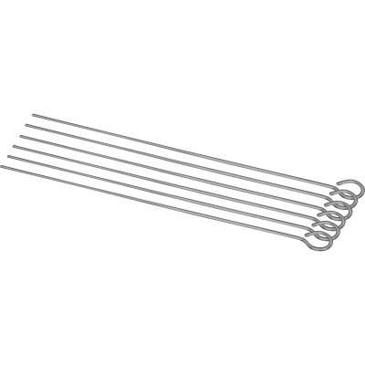 Activa 17025 Grilovacie ihly, 6 ks