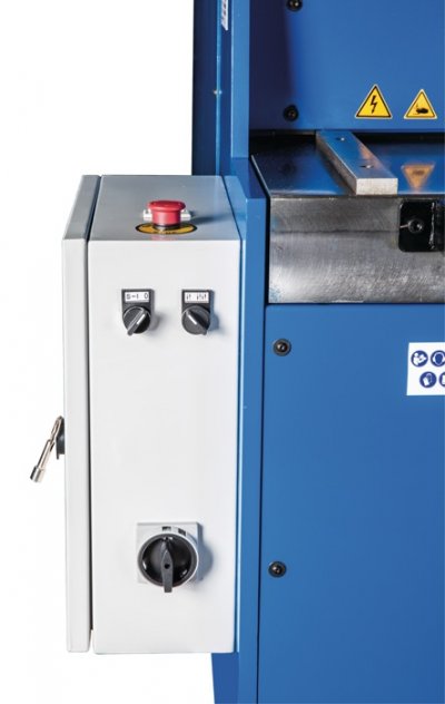 Metallkraft® Elektrické tabuľové nožnice na plech MTBS 1255-30 E