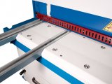 Metallkraft® Elektrické nožnice na plech MTBS 1540-40 B s programovateľným zadným dorazom