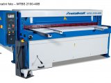 Metallkraft® Elektrické nožnice na plech MTBS 2550-40 B s programovateľným zadným dorazom