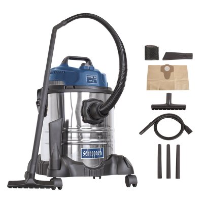 Scheppach / Woodster ASP 20 ES Vysávač na mokré/ suché vysávanie 20 l