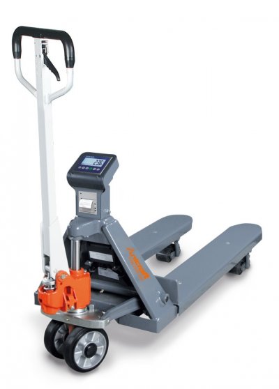 Unicraft® Paletový vozík s váhou a tlačiarňou PHW 2000 WP, 2 t