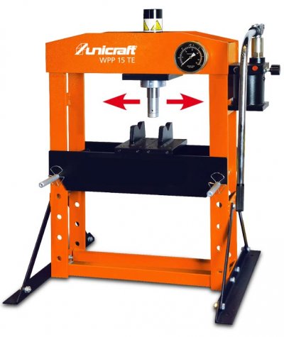 Unicraft® Stolný hydraulický lis WPP 15 TE
