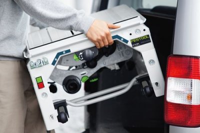 FESTOOL 574782 Stolová píla CS 70 EBG-Set PRECISIO 2100 W, 225 mm