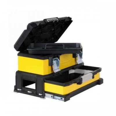 STANLEY 1-95-829 Kovoplastový box na náradie so zásuvkou