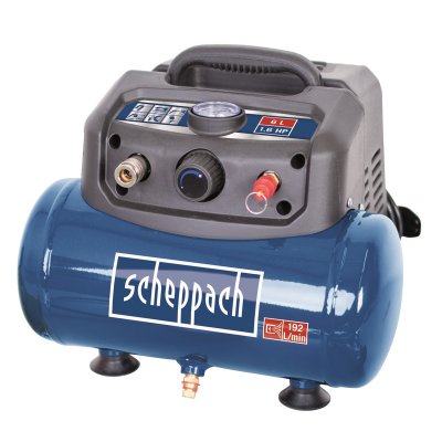 Scheppach / Woodster Bezolejový kompresor HC 06